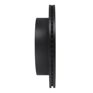 Dodge Durango Brake Rotor (1) - Rear Left - R1 Concepts - Drilled & Slotted - Black - 2003